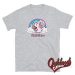 Cargar imagen en el visor de la galería, Hail Satan Death Metal Rainbow T-Shirt - Goat Baphomet Sport Grey / S
