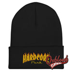 Cargar imagen en el visor de la galería, Hardcore Punk Cuffed Beanie Black
