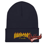 Cargar imagen en el visor de la galería, Hardcore Punk Cuffed Beanie Navy
