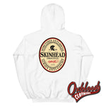 Lade das Bild in den Galerie-Viewer, Irish Stout Skinhead: Sometimes Anti-Social Always Anti-Facist Hoodie White / S
