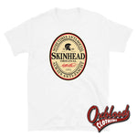 Lade das Bild in den Galerie-Viewer, Irish Stout Skinhead: Sometimes Anti-Social Always Anti-Fascist T-Shirt White / S Shirts
