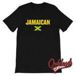Cargar imagen en el visor de la galería, Jamaican Flag T-Shirt - Rasta Reggae Roots Jamaica Gift Clothing Black Heather / Xs Shirts
