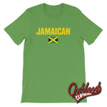 Cargar imagen en el visor de la galería, Jamaican Flag T-Shirt - Rasta Reggae Roots Jamaica Gift Clothing Leaf / S Shirts
