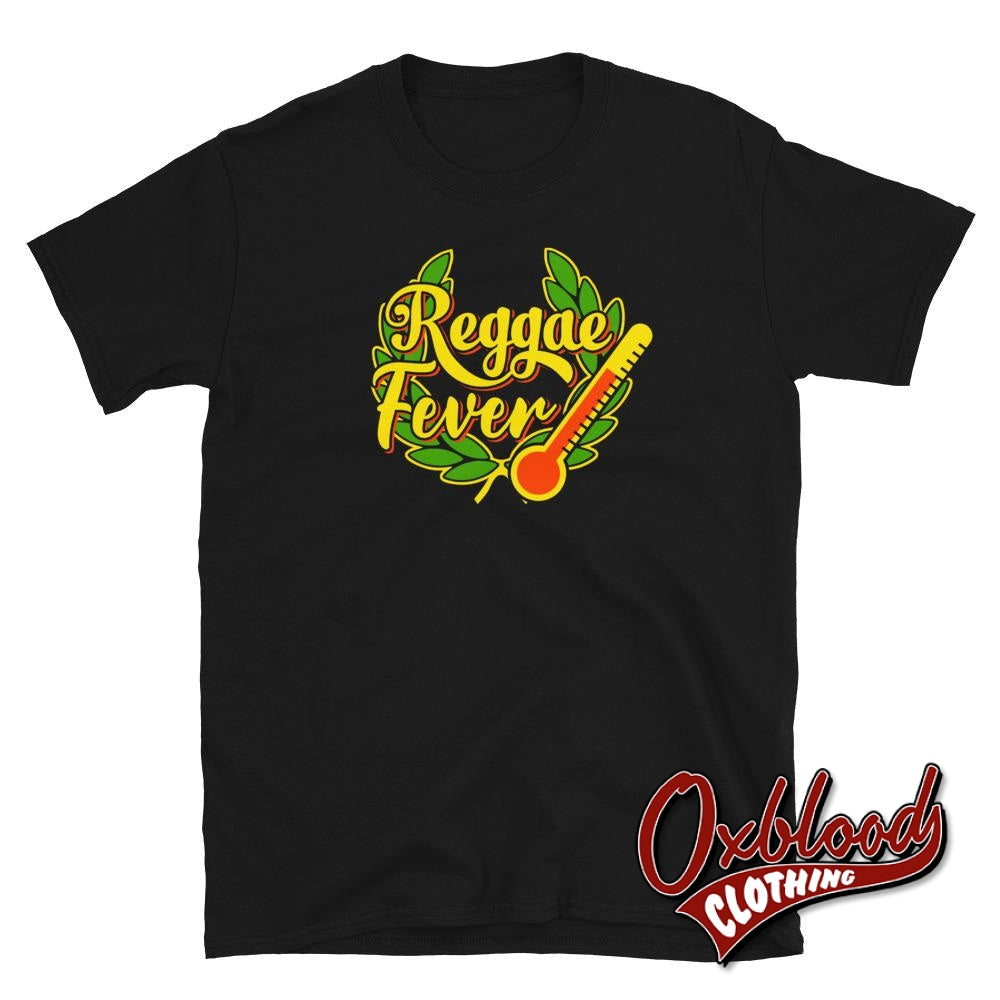 Jamaican Reggae Fever T-Shirt - Clothing Uk Black / S