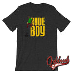 Load image into Gallery viewer, Jamaican Rude Boy T-Shirt Dark Grey Heather / Xs Shirts
