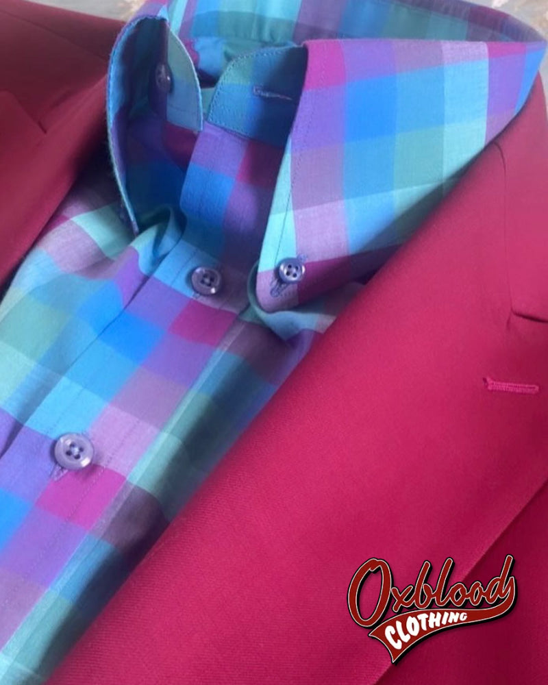 Limited Edition: Made-To-Measure 4-Finger Beagle Collar Button-Down Shirt