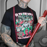 Lade das Bild in den Galerie-Viewer, Oi! to the World T-shirt  - Oi Punk Christmas Shirt &amp; Street Punk Xmas Tee
