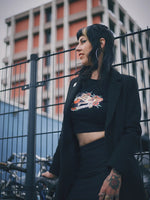 Lade das Bild in den Galerie-Viewer, Women’s  "True Love" Trojan Skinhead Reggae crop top - Tattoo Style 5446 Ska Clothing
