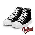 Cargar imagen en el visor de la galería, Mens Ska Reggae Roots High Top Canvas Shoes - Trojan Skinhead Converse-Style Shoes
