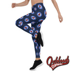 Lade das Bild in den Galerie-Viewer, Mod Vespa Leggings - northern soul girl dancing
