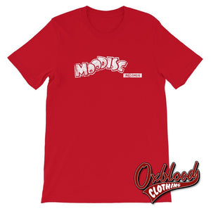 Moodisc Records T-Shirt - By Downtown Unranked Red / S Shirts