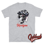 Load image into Gallery viewer, New York Hardcore Hooligan T-Shirt - Flat Cap Panther Sport Grey / S
