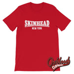Cargar imagen en el visor de la galería, New York Skinhead T-Shirt Red / S Shirts

