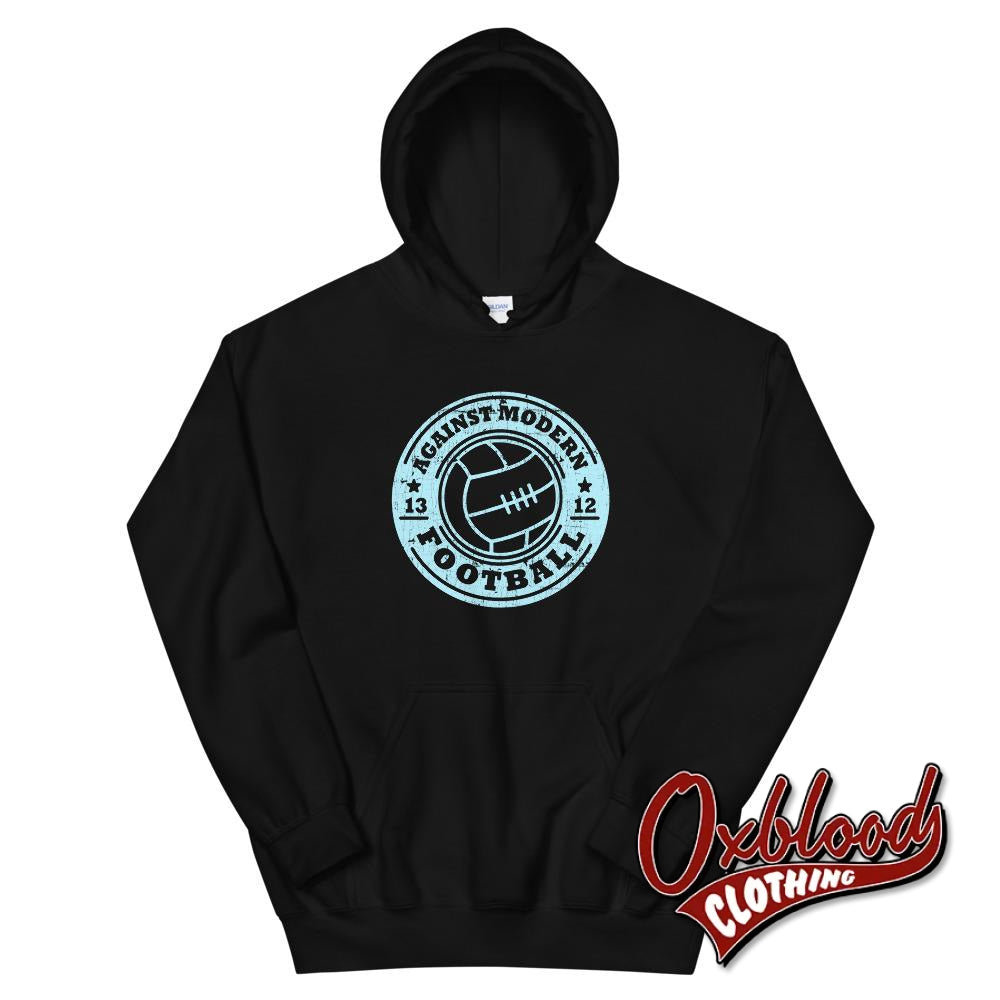 No Al Calcio Moderno Hoodie - Against Modern Football Shirts Black / S