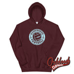 Load image into Gallery viewer, No Al Calcio Moderno Hoodie - Against Modern Football Shirts Maroon / S
