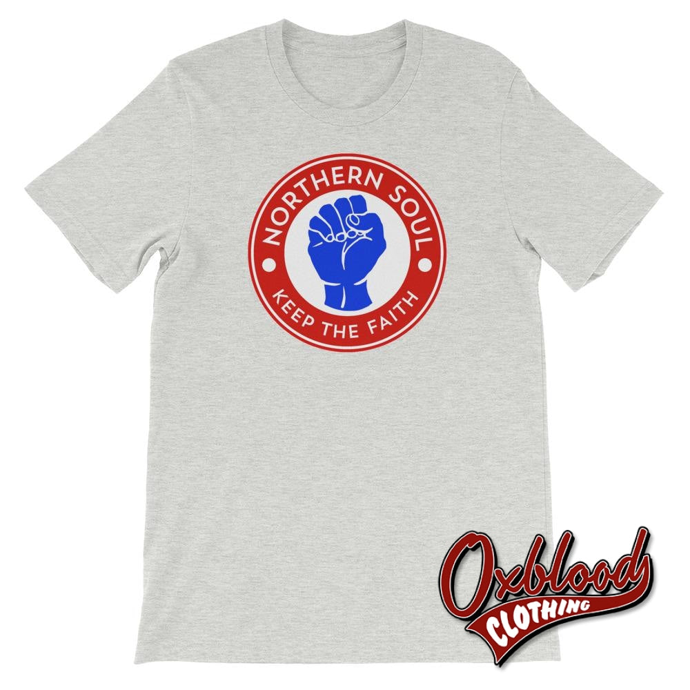 Northern Soul Fist 1 T-Shirt Athletic Heather / S Shirts