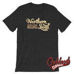 Load image into Gallery viewer, Northern Soul - Keep The Faith Retro Style T-Shirt Dark Grey Heather / Xs Shirts
