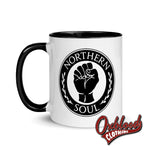 Lade das Bild in den Galerie-Viewer, Northern Soul Mug With Black Color Inside
