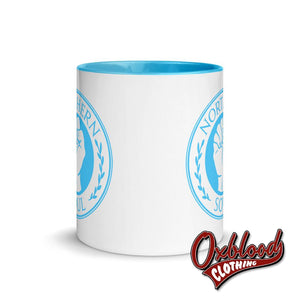 Northern Soul Mug With Blue Color Inside