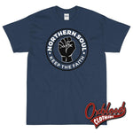 Cargar imagen en el visor de la galería, Northern Soul T-Shirt - Keep The Faith Blue Dusk / S
