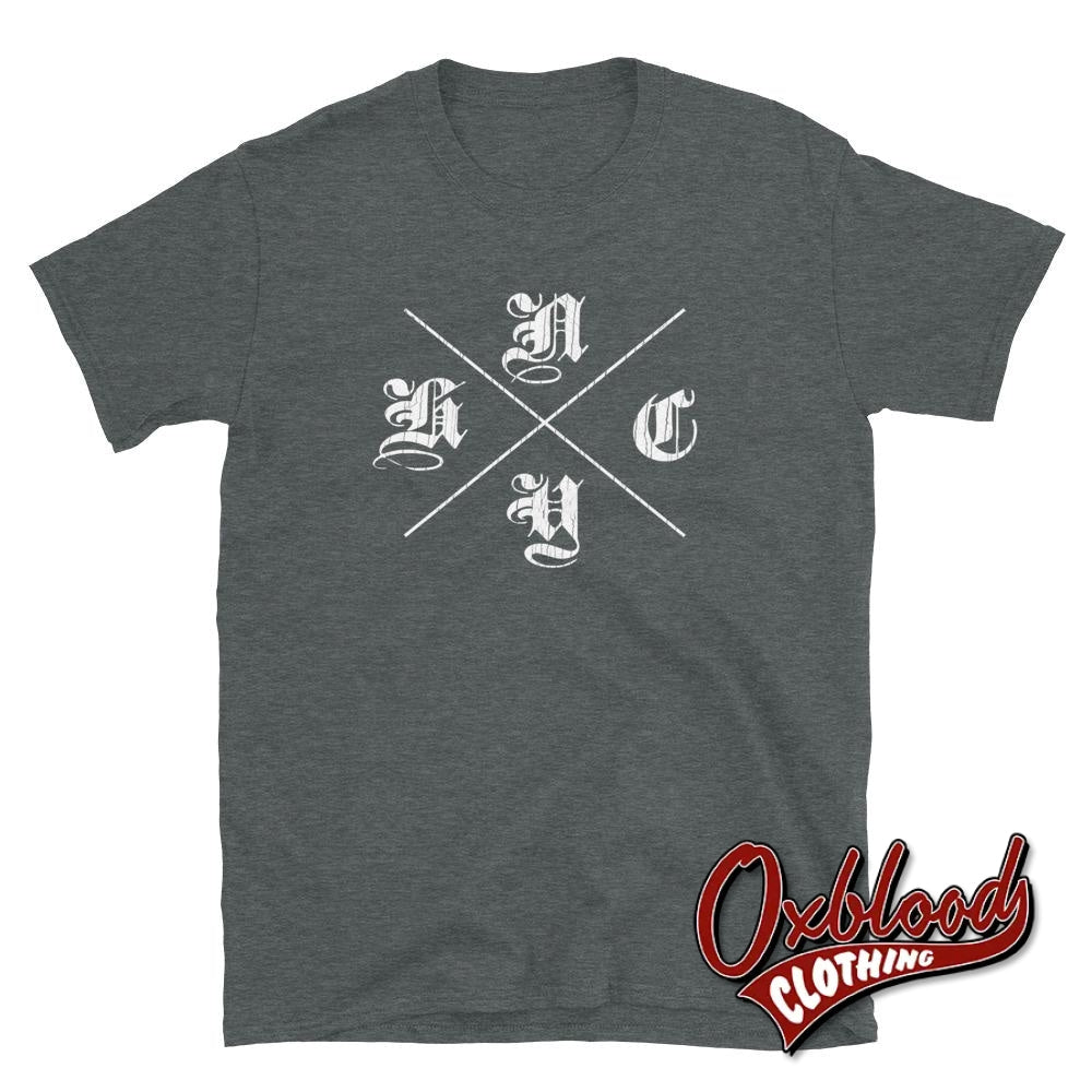 Nyhc Shirt - Hxc Merch New York Hardcore Bands Dark Heather / S