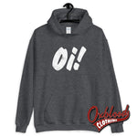 Load image into Gallery viewer, Oi! Hoodie Dark Heather / S
