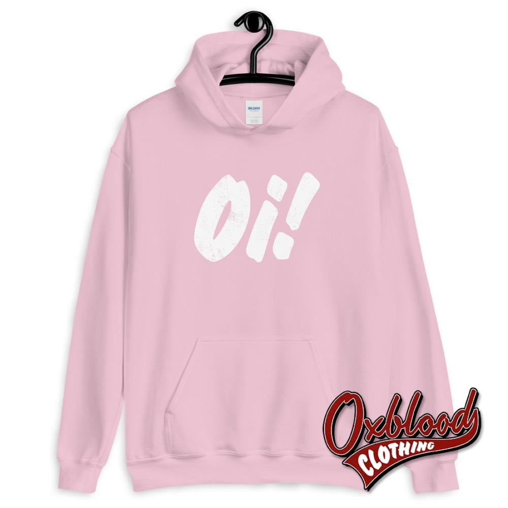 Oi! Hoodie Light Pink / S