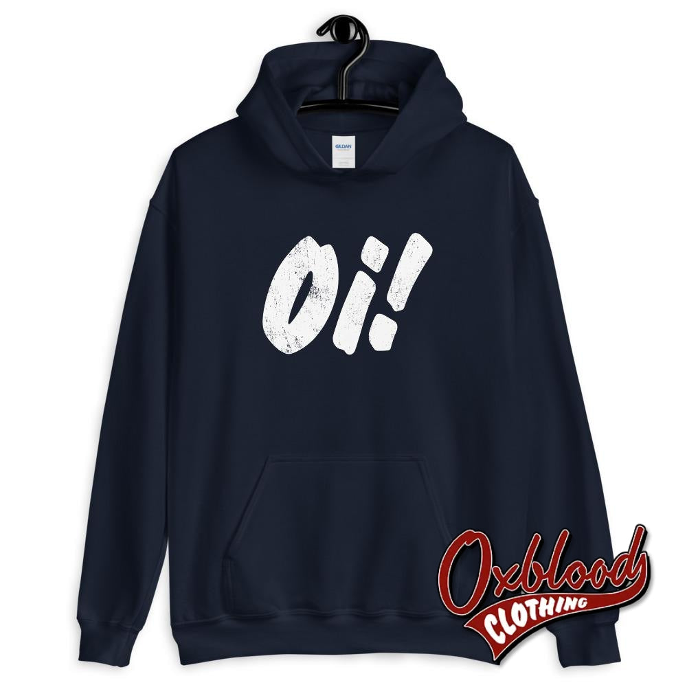 Oi! Hoodie Navy / S
