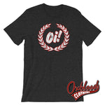 Lade das Bild in den Galerie-Viewer, Oi! Laurel T-Shirt - Unisex Dark Grey Heather / Xs Shirts
