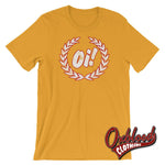Load image into Gallery viewer, Oi! Laurel T-Shirt - Unisex Mustard / S Shirts
