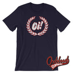 Load image into Gallery viewer, Oi! Laurel T-Shirt - Unisex Navy / Xs Shirts

