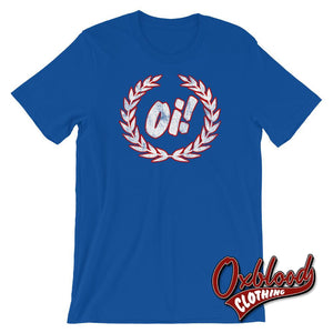 Oi! Laurel T-Shirt - Unisex True Royal / S Shirts