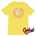 Lade das Bild in den Galerie-Viewer, Oi! Laurel T-Shirt - Unisex Yellow / S Shirts
