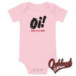 Lade das Bild in den Galerie-Viewer, Oi! Show Me A Titty Baby Onesie - Skinhead Clothes Pink / 3-6M
