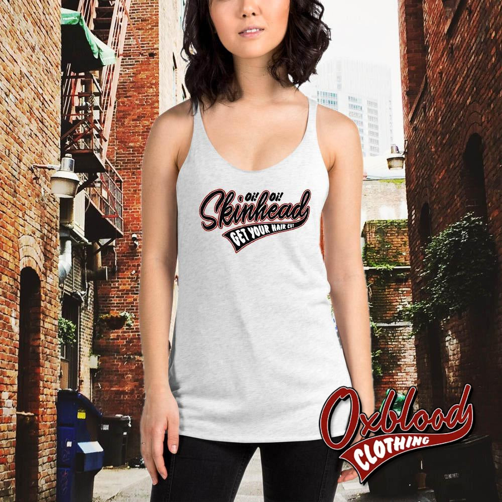 Oi Skinhead Womens Racerback Tank Top