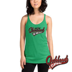 Cargar imagen en el visor de la galería, Oi Skinhead Womens Racerback Tank Envy / Xs Top
