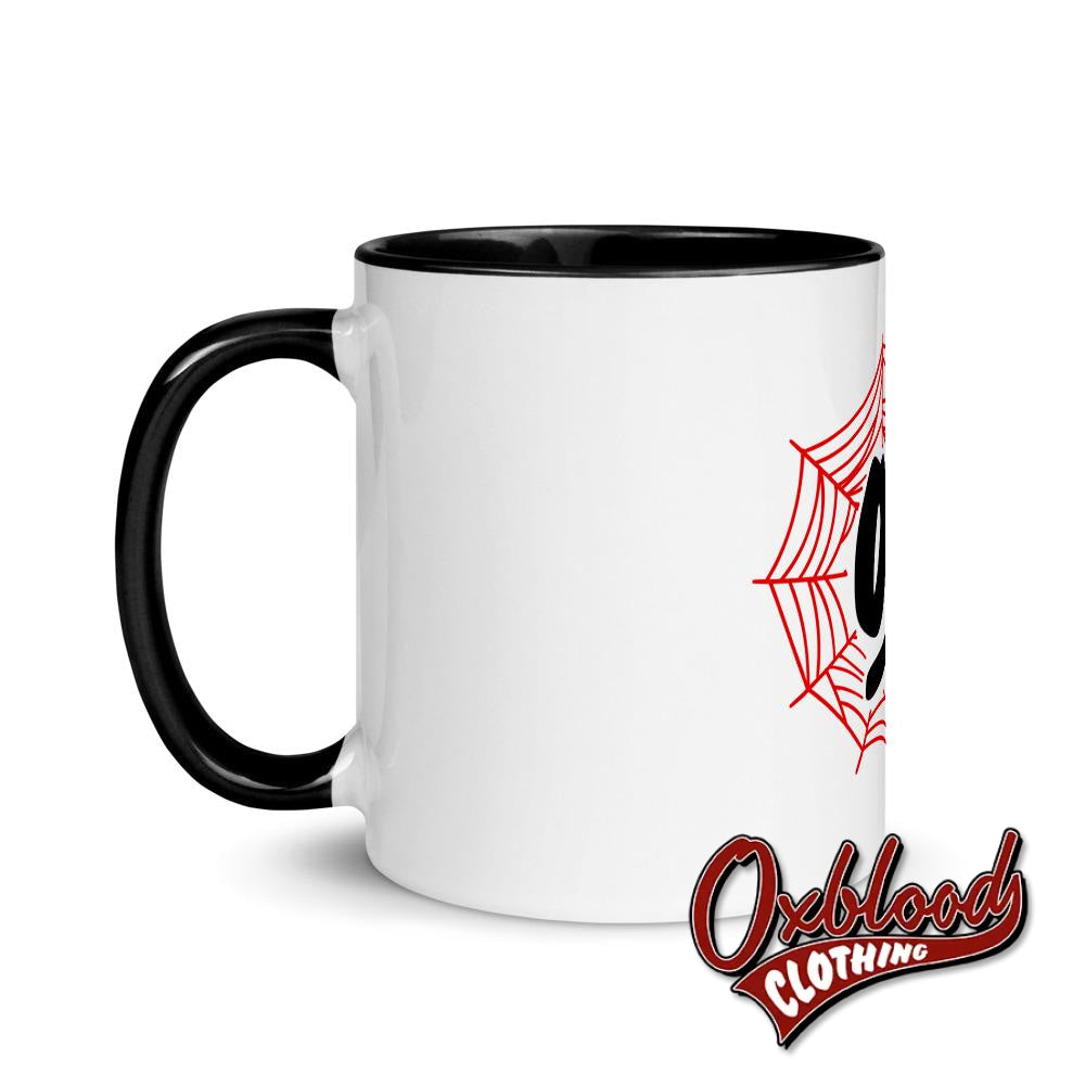 Oi Spidersweb Mug With Color Inside