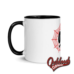 Oi Spidersweb Mug With Color Inside