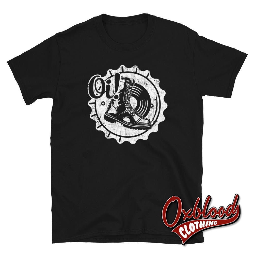Oi! T-Shirt - Beer Boots And Music Skinhead T-Shirts Uk Style & 80S Punk Shirts S
