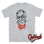 Cargar imagen en el visor de la galería, Oi Oi! T-Shirt - Trojan Skinhead Streetpunk Sport Grey / S
