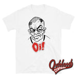 Load image into Gallery viewer, Oi Oi! T-Shirt - Trojan Skinhead Streetpunk White / S
