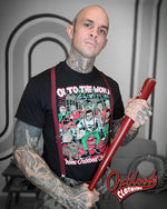 Cargar imagen en el visor de la galería, Oi! to the World T-shirt - Oi Punk Christmas Shirt &amp; Street Punk Xmas Tee
