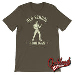 Lade das Bild in den Galerie-Viewer, Old School Hooligan T-Shirt Army / S Shirts
