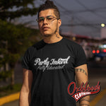 Load image into Gallery viewer, Partly Inked Fully Educated T-Shirt - Tattoo Addict Ink Clothing Uk Style Shirts
