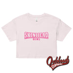 Lade das Bild in den Galerie-Viewer, Pink Organic Skinhead Girl Crop Top Orchid / Xs
