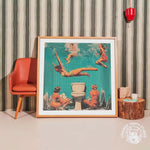 Load and play video in Gallery viewer, "Mommy’s Lil Monster" Punk Poster Art - Horror Comic Print | Edgy Alternative Wall Decor
