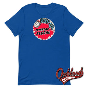 Punch Skinhead Reggae 7 T-Shirt True Royal / S Shirts