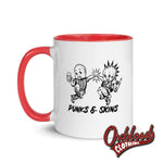 Load image into Gallery viewer, Punks &amp; Skins United Mug With Color Inside - Misstake Tattoo
