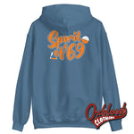 Lade das Bild in den Galerie-Viewer, Razors And Records 69 Hoodie - Spirit Of Clothing
