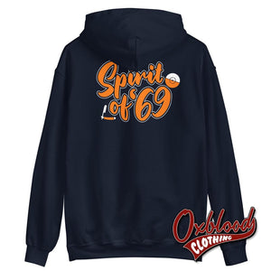 Razors And Records 69 Hoodie - Spirit Of Clothing